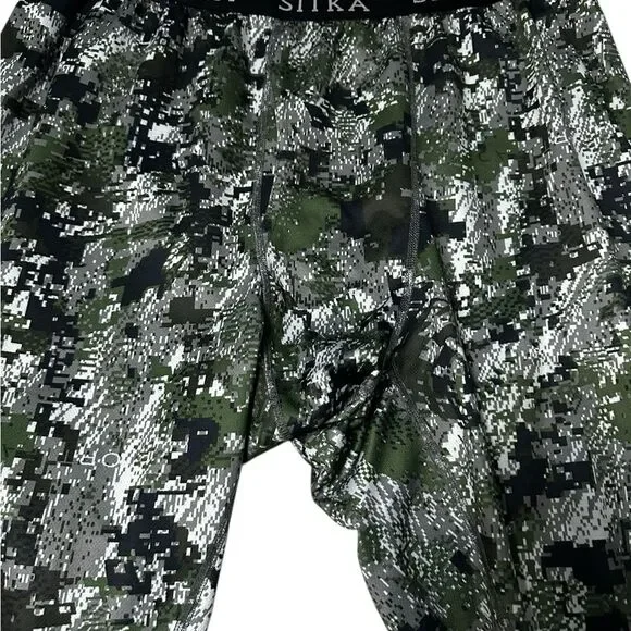 Sitka Gear Base Layer Pants Mens 2XL Optifade Camo Performance Hunting Leggings - Picture 4 of 7